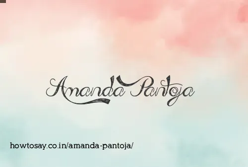 Amanda Pantoja