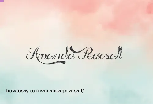 Amanda Pearsall