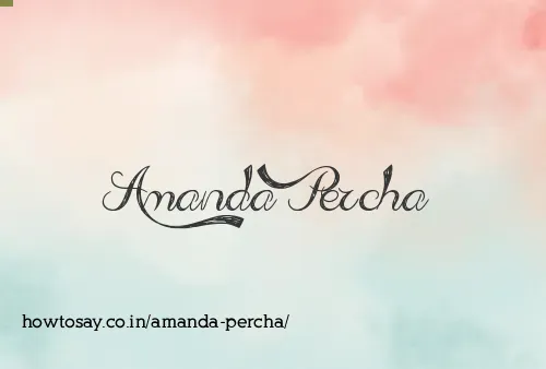 Amanda Percha