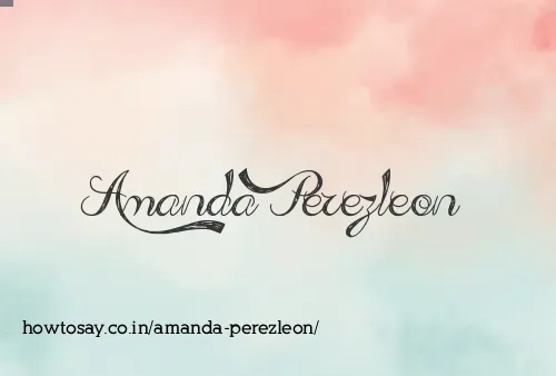 Amanda Perezleon