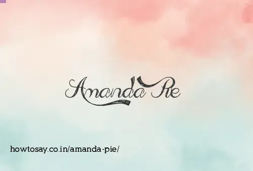Amanda Pie