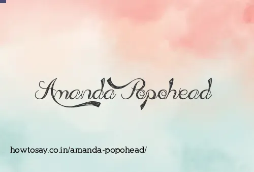 Amanda Popohead