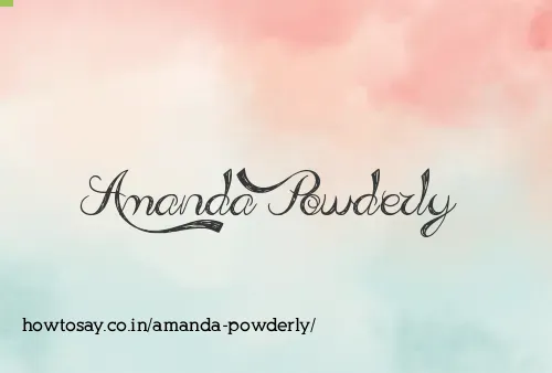Amanda Powderly