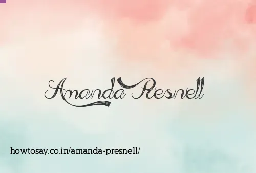 Amanda Presnell