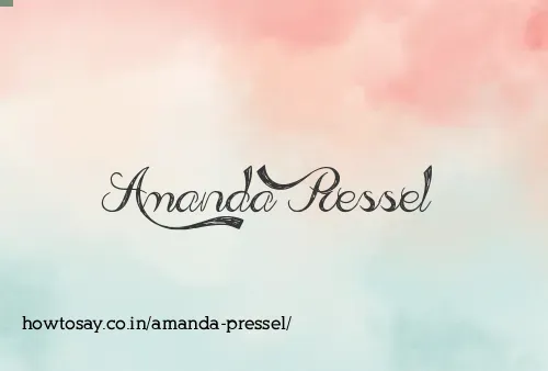 Amanda Pressel