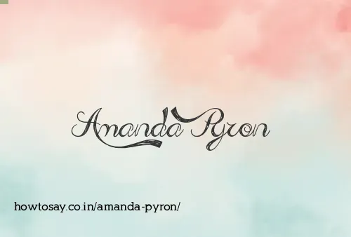 Amanda Pyron