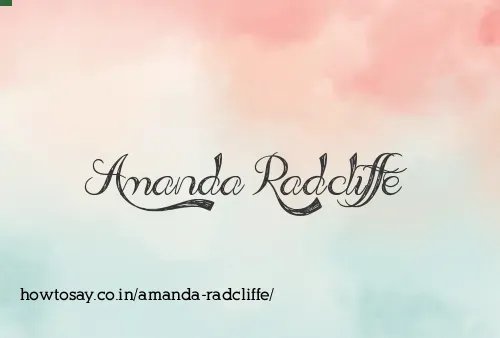 Amanda Radcliffe