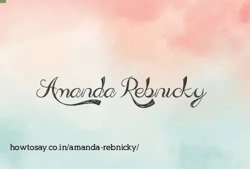 Amanda Rebnicky