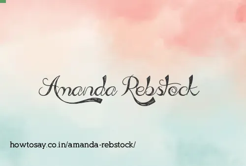 Amanda Rebstock