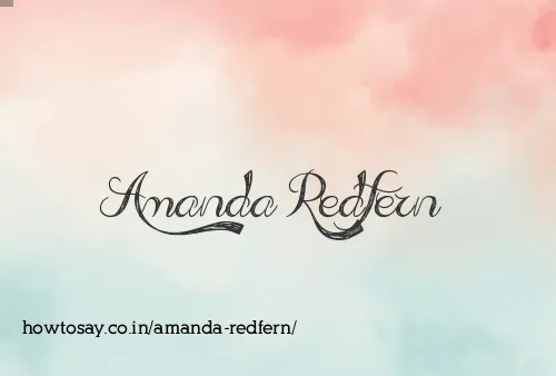 Amanda Redfern