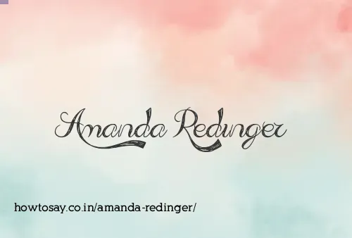 Amanda Redinger