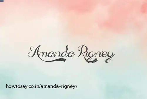 Amanda Rigney