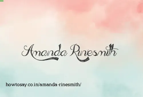 Amanda Rinesmith