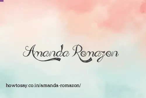 Amanda Romazon