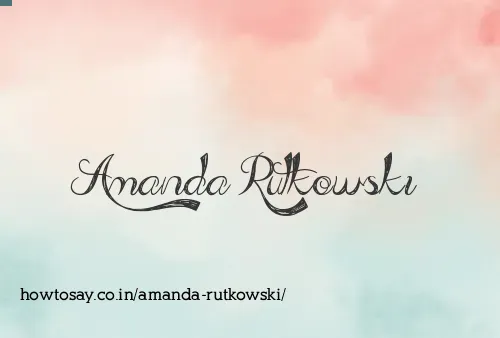 Amanda Rutkowski