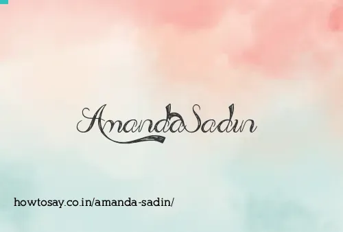 Amanda Sadin