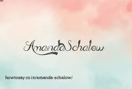 Amanda Schalow