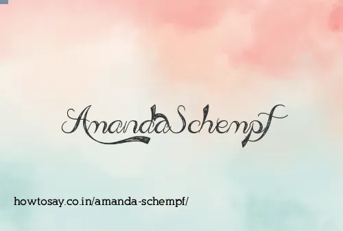 Amanda Schempf
