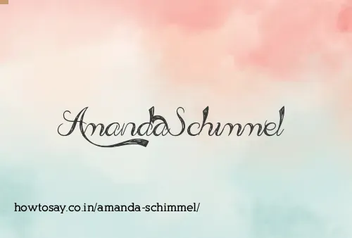 Amanda Schimmel