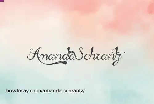 Amanda Schrantz