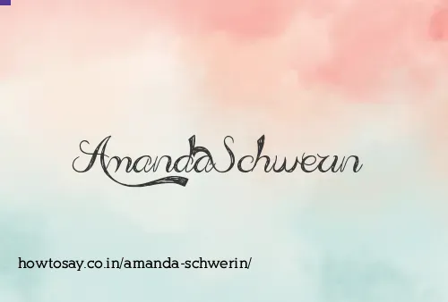 Amanda Schwerin