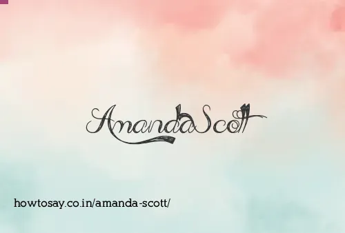 Amanda Scott