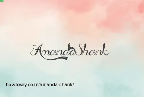 Amanda Shank