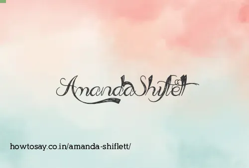 Amanda Shiflett