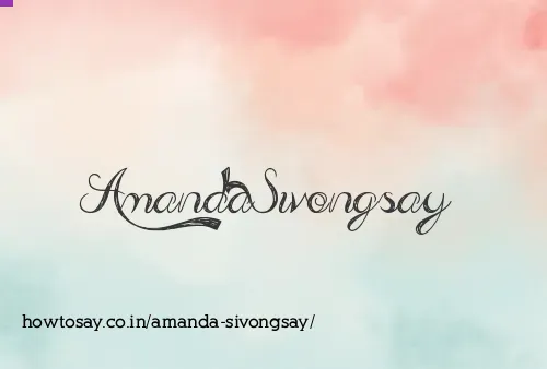 Amanda Sivongsay
