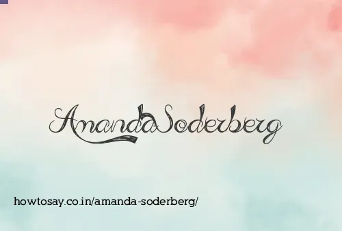 Amanda Soderberg