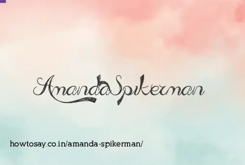 Amanda Spikerman