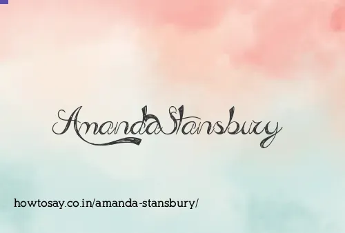Amanda Stansbury