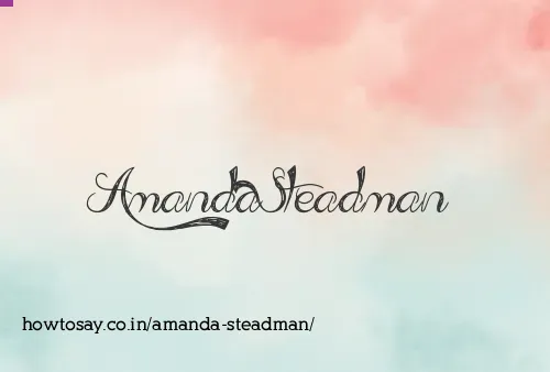 Amanda Steadman
