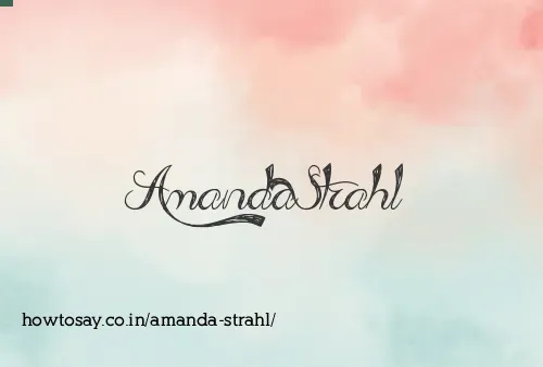 Amanda Strahl