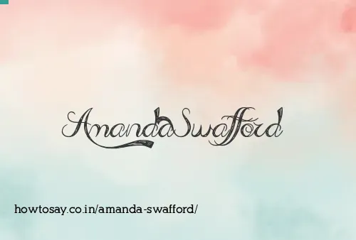 Amanda Swafford