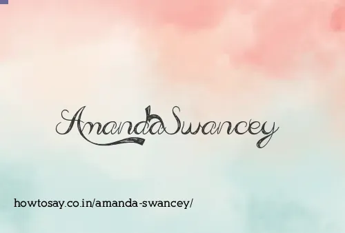 Amanda Swancey