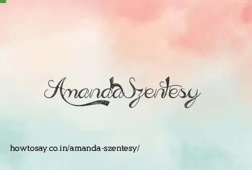 Amanda Szentesy