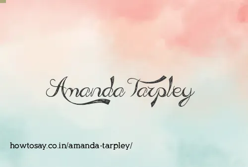 Amanda Tarpley