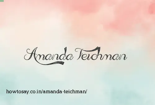 Amanda Teichman