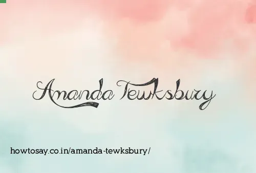 Amanda Tewksbury