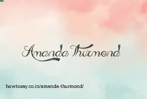 Amanda Thurmond