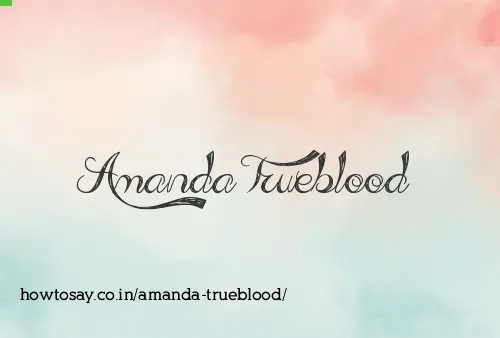 Amanda Trueblood