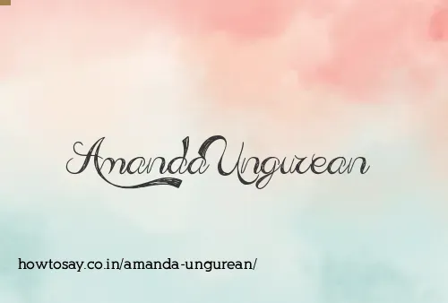 Amanda Ungurean