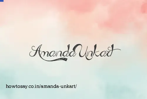 Amanda Unkart