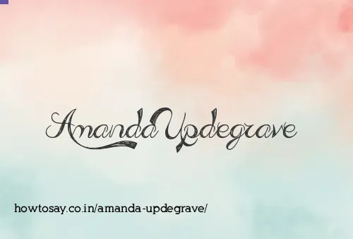 Amanda Updegrave