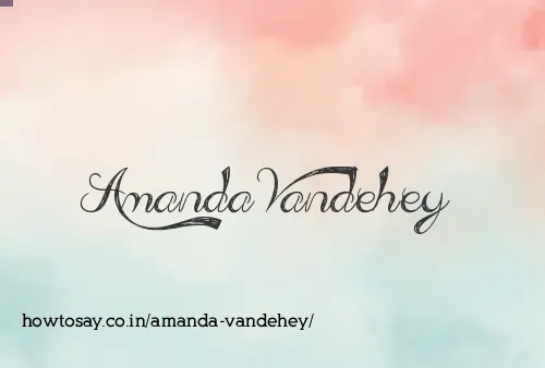 Amanda Vandehey