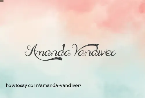 Amanda Vandiver