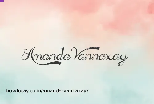 Amanda Vannaxay