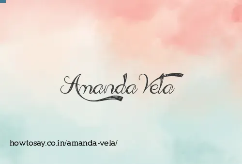 Amanda Vela