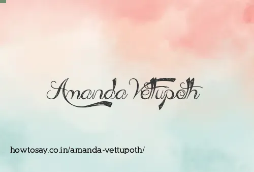 Amanda Vettupoth